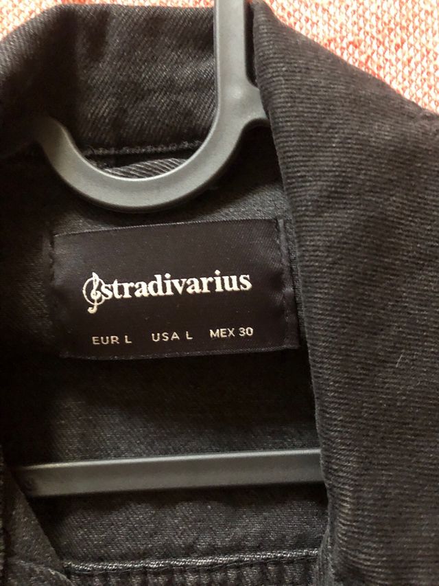 Giacca in denim nera