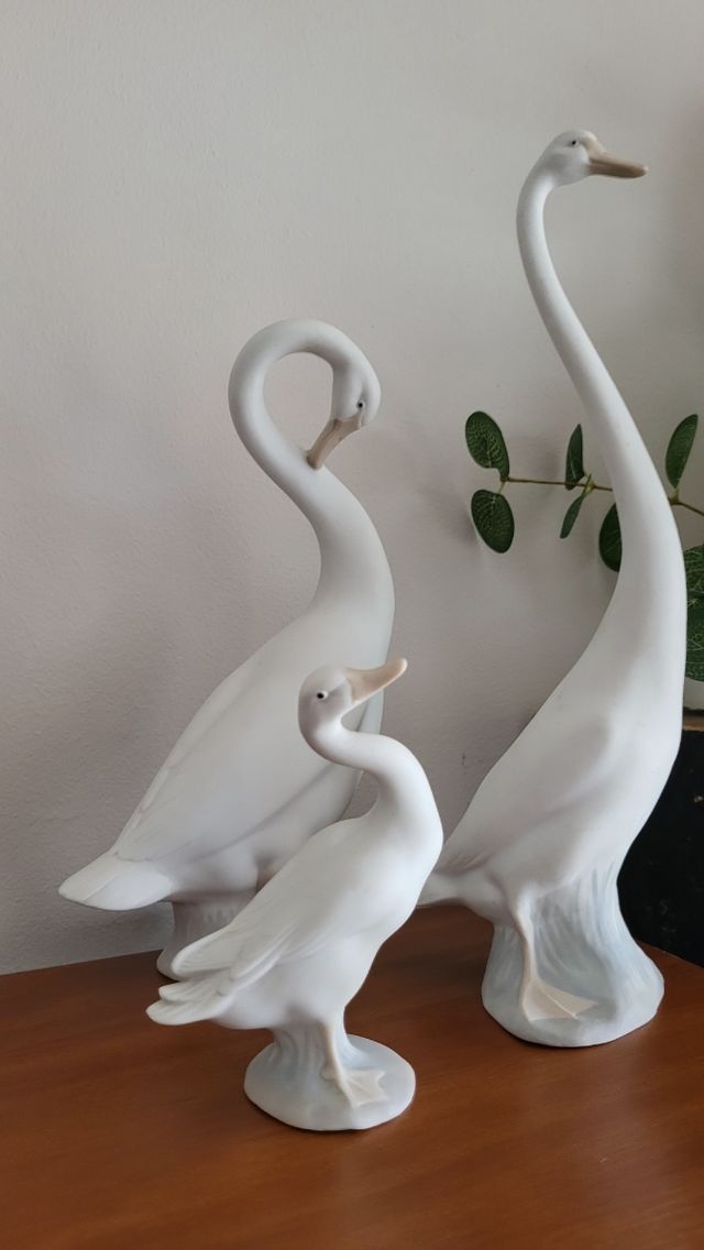 Cisnes,pato, lladró