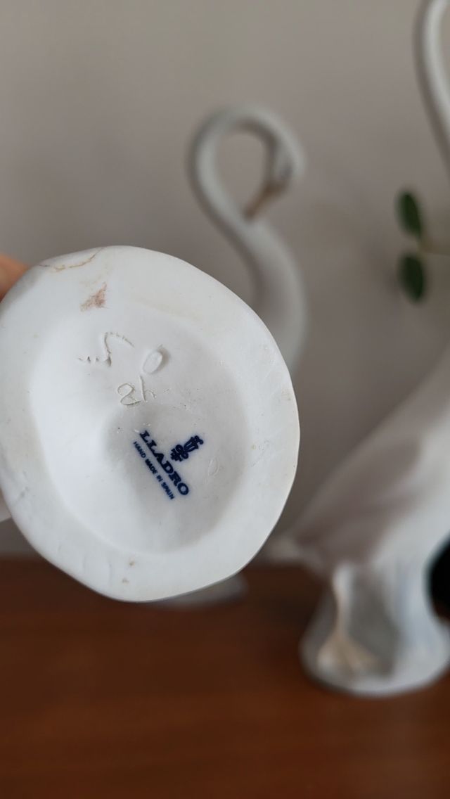 Cisnes,pato, lladró