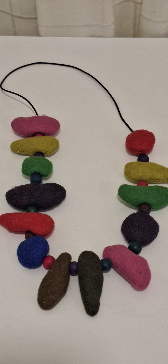 Collar vintage multicolor