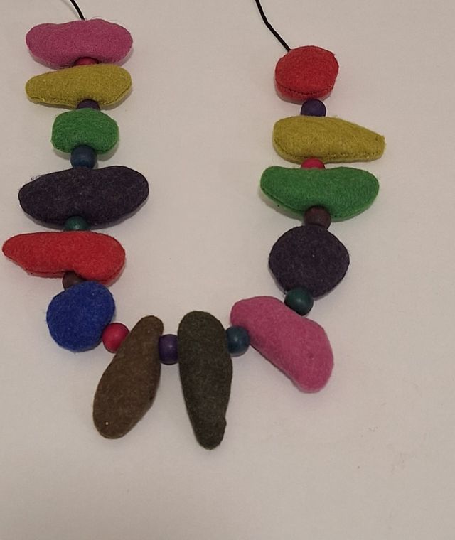 Collar vintage multicolor