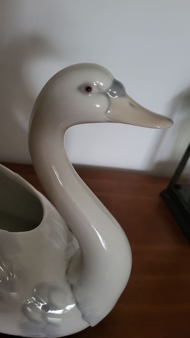 Cisne porcelana,lladró,zaphir