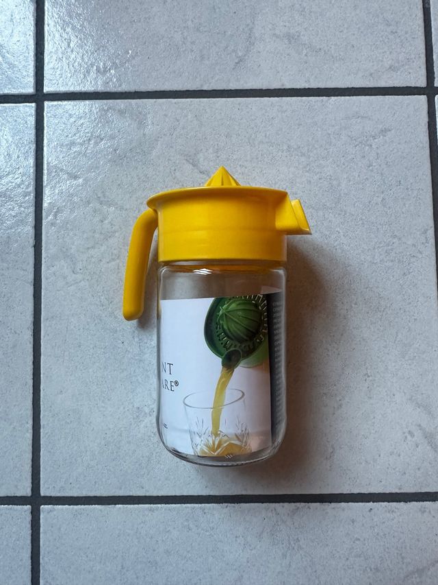 Caraffa spremiagrumi in vetro