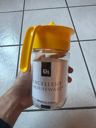 Caraffa spremiagrumi in vetro