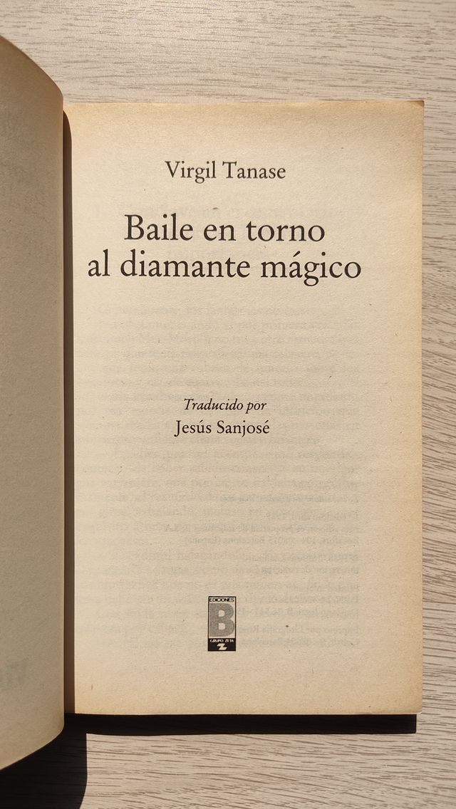Libro Baile en torno al diamante mágico