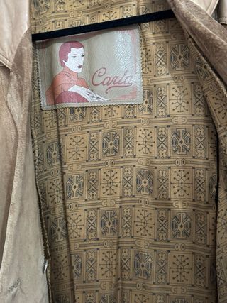 Chaqueta de cuero y ante