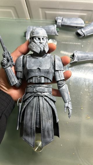 Figuras impresas en resina 3D