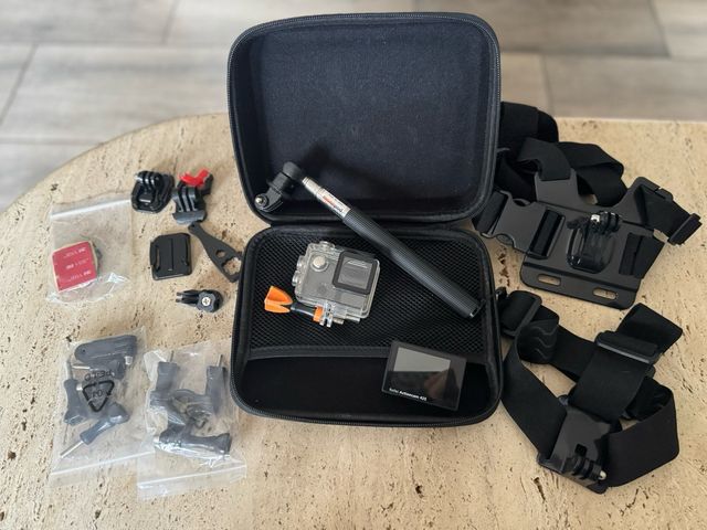 Maleta con accesorios para gopro