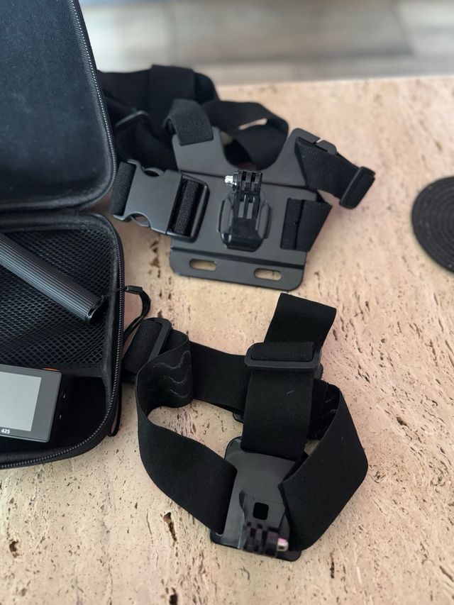 Maleta con accesorios para gopro