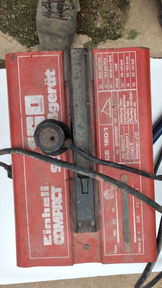 Soldador con electrodo