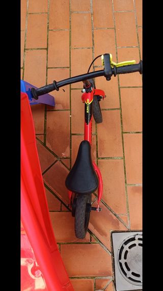 Bicicleta para niños sin pedales 