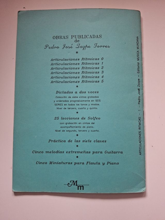 Articulaciones Ritmicas 1