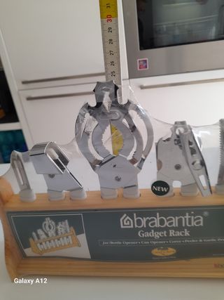 BRABANTIA set 5 utensili con espositore