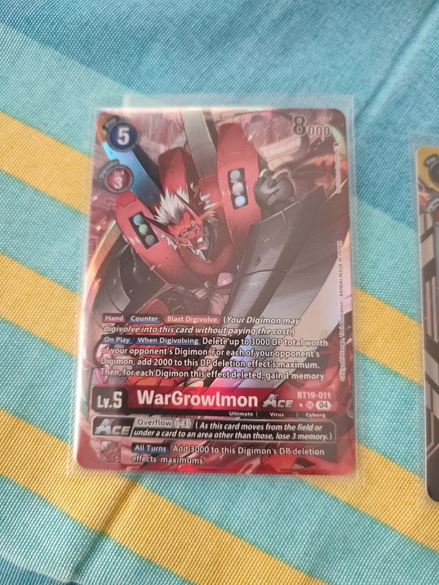Cartas TCG DIGIMON BT19-20