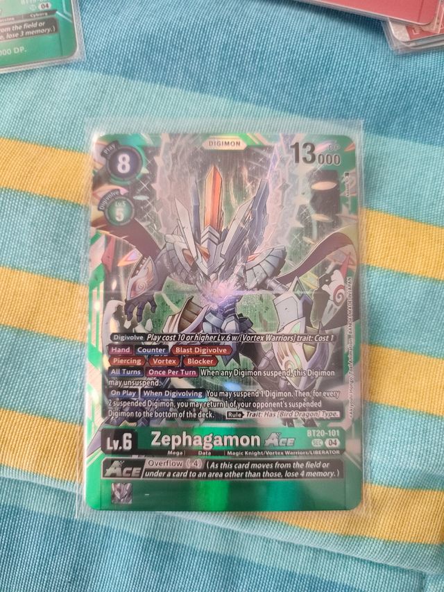 Cartas TCG DIGIMON BT19-20
