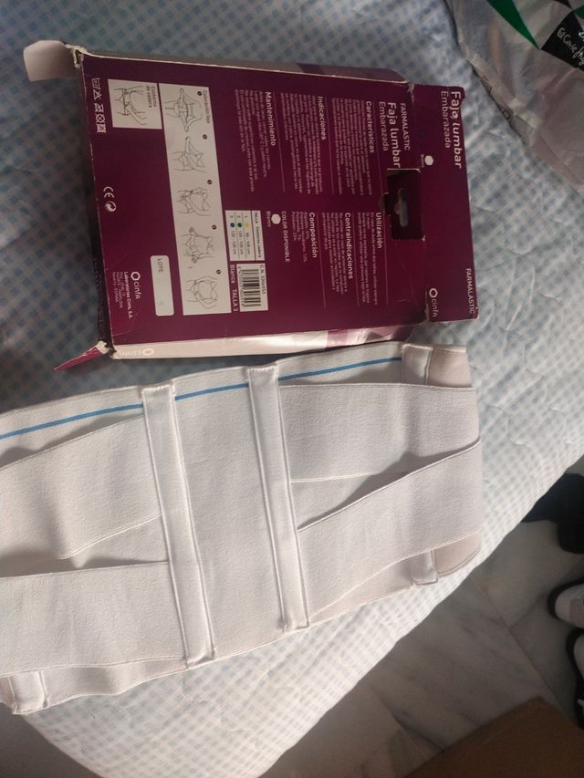 Faja lumbar embarazada talla 3