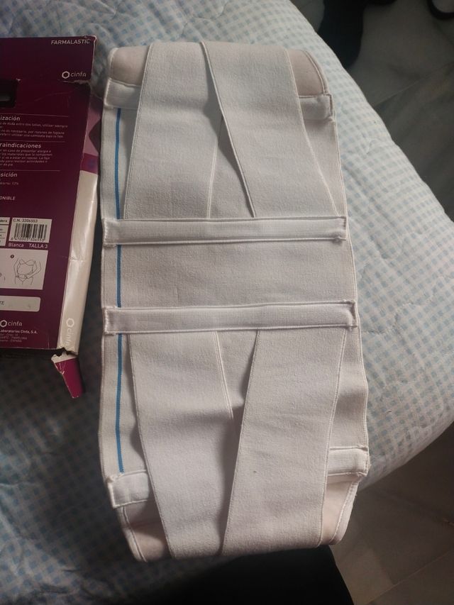 Faja lumbar embarazada talla 3