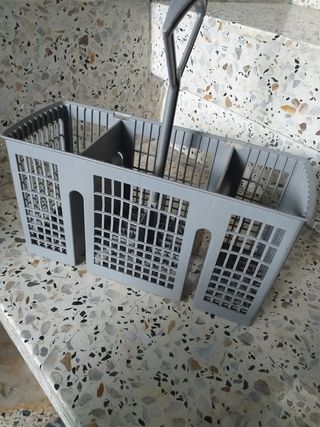 Cesta cubiertos lavavajillas