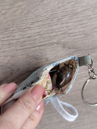 Portachiavi orologio