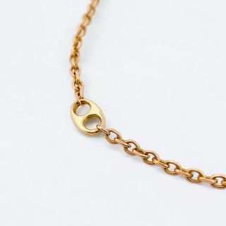 Collar de oro amarillo de 18kt
