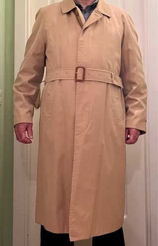 Gabardina Burberry caballero