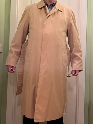 Gabardina Burberry caballero