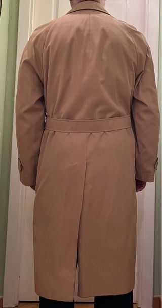 Gabardina Burberry caballero