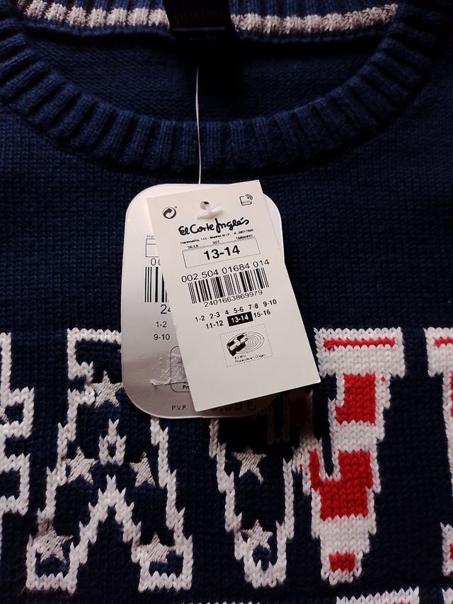 Jersey, corte ingles