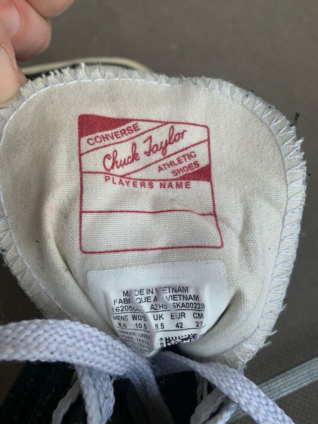 Converse piel