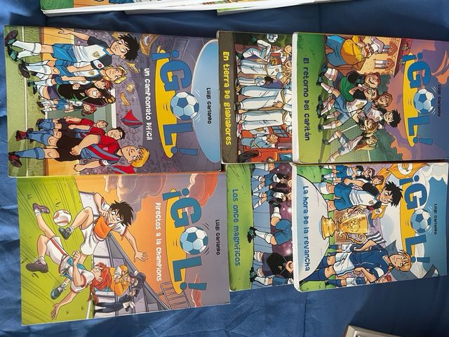 Libros coleccion “Gol”