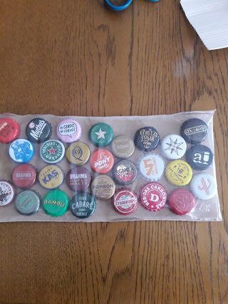 Chapas de cerveza para coleccionistas 