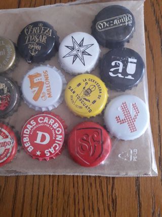 Chapas de cerveza para coleccionistas 