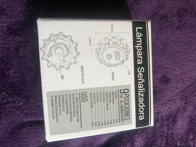 Lámpara Señalizadora Portatil