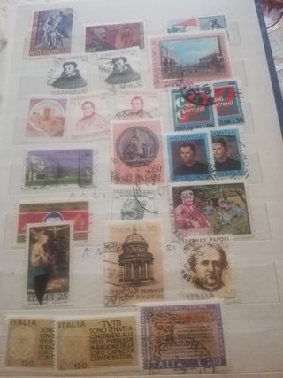 Collezione francobolli italiani