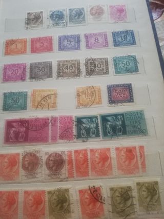 Collezione francobolli italiani