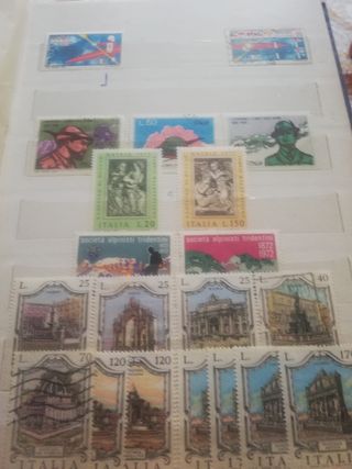 Collezione francobolli italiani