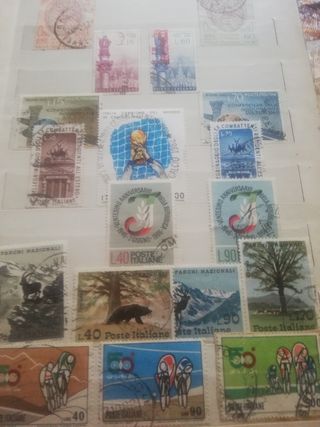 Collezione francobolli italiani