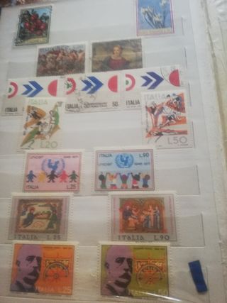 Collezione francobolli italiani