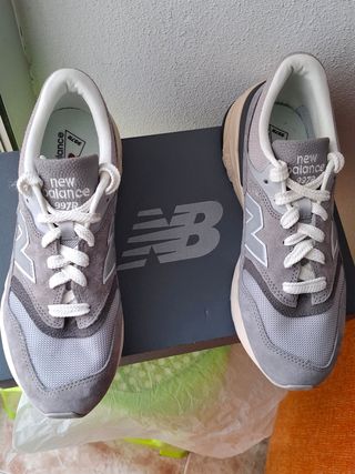 Grey New Balance sneakers 