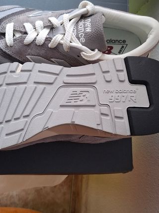 Grey New Balance sneakers 