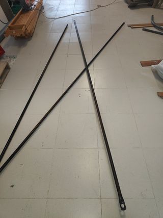 Tijeras i barras para andamio de 3 mts