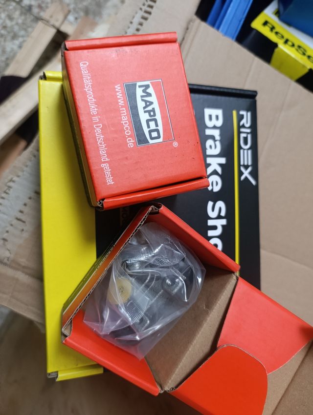 Juego de zapatas y bombines Renault