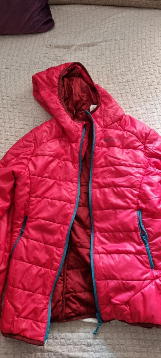 Lote abrigo y chaleco ligero 12-14