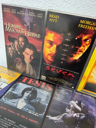 GRAN LOTE DE 14 PELÍCULAS VHS ÉXITOS DE HOLLYWOOD