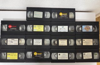 GRAN LOTE DE 14 PELÍCULAS VHS ÉXITOS DE HOLLYWOOD