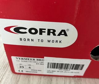 Zapato seguridad Vermeer 39 Cofra