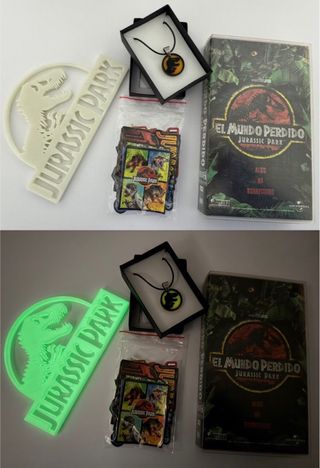 LOTE JURASSIC PARK JURASSIC WORLD COLECCIONISTA