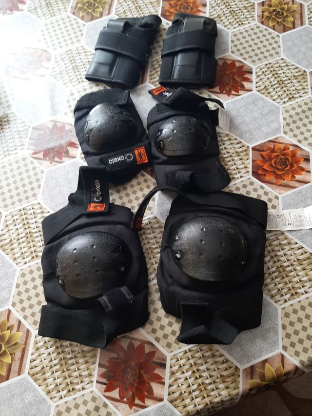 Protecciones patines rodillera cadera mu