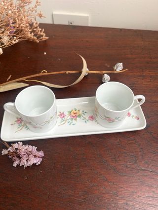 Tazas porcelana Limoges