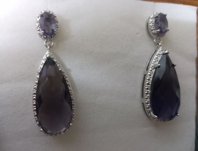 Pendientes bisutería fina